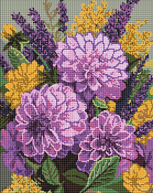 Набір з алмазною мозаїкою "Фіолетовий танок" 40х50см - 1 - smarttoys.com.ua