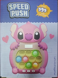 Інтерактивна Іграшка Електронний Поп Іт Антистрес 4 Режими, Стіч, Пікачу - 1 - smarttoys.com.ua