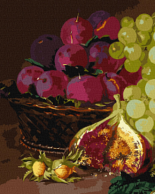 Набір для розпису по номерах. Натюрморт "Шедевр в деталях" 40х50см - 1 - smarttoys.com.ua