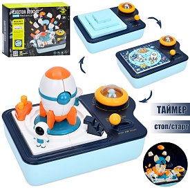 Набір з фігурками GJ-94B космос,ігр.поле,механ.таймер,ракета,платформа-катапульта,кор.,26,5-22,5-10с - 1 - smarttoys.com.ua
