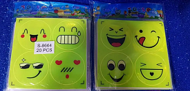 Світловідбиваючі наклейки маленькі * 20 * 100 - 1 - smarttoys.com.ua