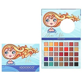 Косметика IG3558 тіні, палетка 35 кольорів, дзеркало, кор., 19,5-15-1 см. - 1 - smarttoys.com.ua