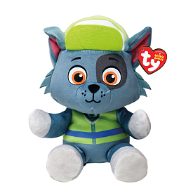 Дитяча іграшка м’яконабивна TY Paw Patrol "Роккі" 15 см, арт. 44019 - 1 - smarttoys.com.ua