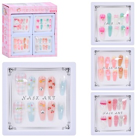 Косметика FG240408058A набір для манікюру, нігті-наліпки, кор., 12 шт.(4 види)в диспл.,20,5-22-6,5см - 1 - smarttoys.com.ua