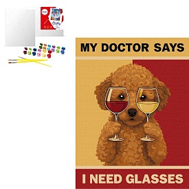 KHO "Постер. Пудель і окуляри" 30x40см - 1 - smarttoys.com.ua