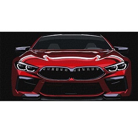 KHO "Розкішний червоний" 40х80см - 1 - smarttoys.com.ua