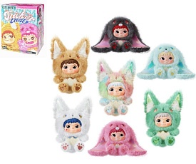 Колекційна м’яка іграшка з кільцем POP TOP Letsvan серії "Wakuku" - МИЛІ БЕШКЕТНИКИ (у дисп., в ас.) - 1 - smarttoys.com.ua