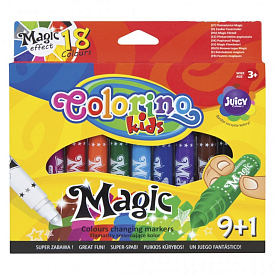 Фломастери магічні 10 кольорів COLORINO - 1 - smarttoys.com.ua