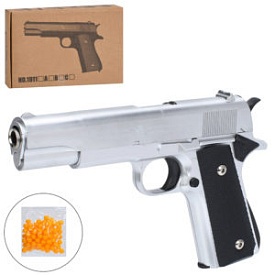 Пістолет 1911A  пластикові кулі, в кор-ці, 25,5-17-4см - 1 - smarttoys.com.ua
