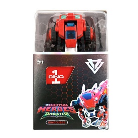 Динозавр-трансформер DINOSTER - ЧЕРВОНИЙ РАПТОР-БОТ (бокс для зберігання) - 1 - smarttoys.com.ua