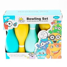 Боулінг MR 1427 кеглі 6 шт., куля 1 шт., кор., 19-15,5-8 см. - 1 - smarttoys.com.ua