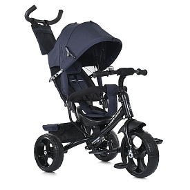 Велосипед MT 1005-9 3 кол. EVA (12/10), вільний хід коліс, гальма, підшипник, темно-синій. - 1 - smarttoys.com.ua