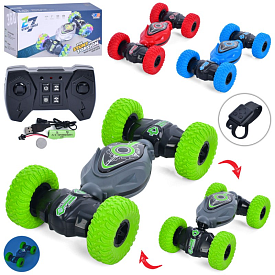Машинка 3688-G106A радіокер.2.4G,акум.,упр.жестами,змінює форму,гум.колеса,3 кольори,USB,світло,кор. - 1 - smarttoys.com.ua