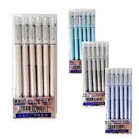 Ручка гелева, металева, синя, 0,5мм, MG- 2040 (102-8), Імп - 1 - smarttoys.com.ua