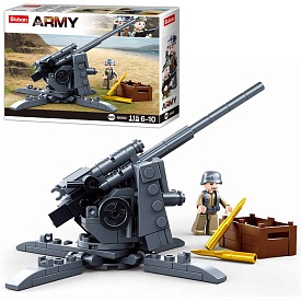 Конструктор SLUBAN M38-B0852 "Army": Пушка, 115 дет. - 1 - smarttoys.com.ua