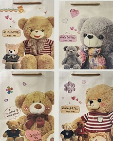 Пакет 18*23*8 "Ведмедики" (12 шт в пак) - 1 - smarttoys.com.ua