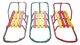 Санки №1 "Сніговичок" (3 кольори) - 2 - smarttoys.com.ua