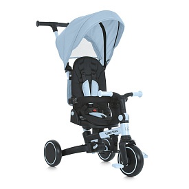 Велосипед MT 1036 blue 3 кол. EVA (8/7), алюм. рама, оберт., складн., блакитний. - 1 - smarttoys.com.ua