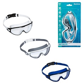 Маска для плавання BW 21194 полікарбонатні лінзи, захист від протікання, вік 14+, 3 кольори, лист. - 1 - smarttoys.com.ua