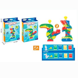 Набір для творчості 8937 колба з піском, декор, пісок 4 кольори, інструменти,2 види,кор.,13-18-2,5см - 1 - smarttoys.com.ua