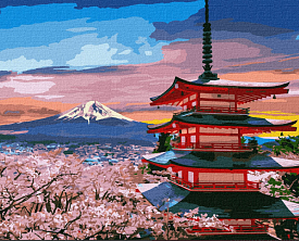 Набір для розпису по номерах. "Улюблена Японія" 40х50см - 1 - smarttoys.com.ua