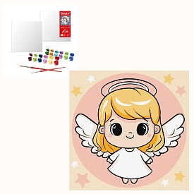 Набір для розпису по номерах для дітей "Святе янголятко" 25х25см - 1 - smarttoys.com.ua