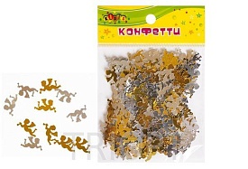 Декоративні ангели, що блищать , 10 гр золото+срібло - 1 - smarttoys.com.ua