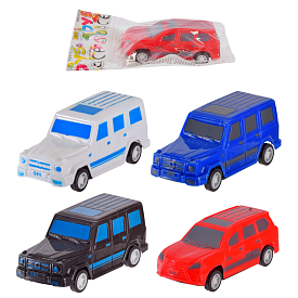 Машина арт. 399-363 (600шт/2) 4 кольори, пакет 14*7,5см - 1 - smarttoys.com.ua