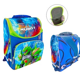 Ранець-короб ортопедичний, Робот 34*26*15см, Space, Д - 1 - smarttoys.com.ua