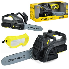 Набір інструментів 6819-1 пила, рухлива стрічка, окуляри, муз., світло, бат., кор., 41-17,5-16 см. - 1 - smarttoys.com.ua