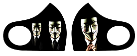 Маска Pitta Print S Anonymous 3																						 - 1 - smarttoys.com.ua