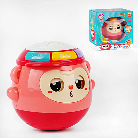 Музичний проєктор 53470 (36) "TK Group", ОЗВУЧУВАННЯ УКРАЇНСЬКОЮ МОВОЮ, проєктор, музичні казки, мелодії, колискові, барабан, нелягайко, в коробці - 1 - smarttoys.com.ua