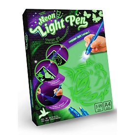 Набір креативної творчості "NEON LIGHT PEN" укр - 1 - smarttoys.com.ua