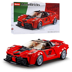Конструктор SLUBAN M38-B0955 "Model Bricks": Гоночна машина, 262 дет. - 1 - smarttoys.com.ua
