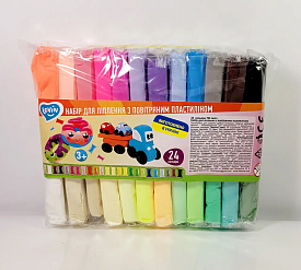 24 кольори ТМ Lovin Набір для ліплення з повітряним пластиліном - 1 - smarttoys.com.ua
