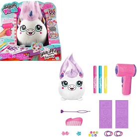 Набір DIY AIRBRUSH PLUSH - Hair'iffic "Зроби зачіску - Принцеса" з іграшковим аерографом - 1 - smarttoys.com.ua