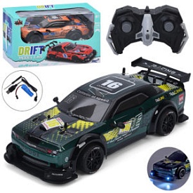 Машина RQ3084 радіо/к2,4G, акум,1:16, корпус не б'ється,гумові колеса,світло,USB,2 кольори.кор. - 1 - smarttoys.com.ua