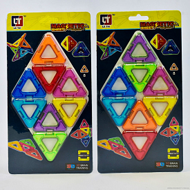 Магнітний конструктор LT 1005 (200/2) 8 деталей, на листі - 1 - smarttoys.com.ua