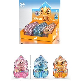Водяна гра 2586S-AL24 принт-дракон, 24 шт. (3 види) в диспл., 28-14,5-12 см. - 1 - smarttoys.com.ua