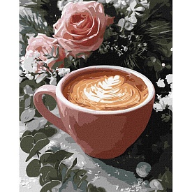 Набір для розпису по номерах "Новорічне лате" 40х50см - 1 - smarttoys.com.ua