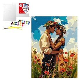 Набір для розпису по номерах "Закохана пара" 30х40см - 1 - smarttoys.com.ua