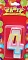 Свічка декоративна (цифра 4), 1 шт - 1 - smarttoys.com.ua