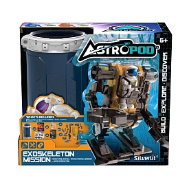 Ігровий набір з фігуркою ASTROPOD – МІСІЯ «РУХАЙСЯ В ЕКЗОСКЕЛЕТІ» (деталі екзоскелета, фігурка) - 1 - smarttoys.com.ua