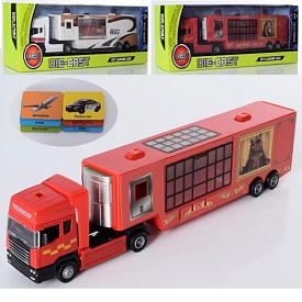 Трейлер 889-350-52 мет., картки, 3 види, кор., 37,5-12,5-7,5 см. - 1 - smarttoys.com.ua