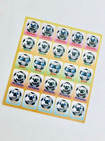 Оцінююча наклейка: Футбол - 2 - smarttoys.com.ua