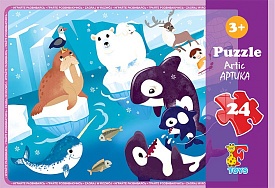 FA01 Пазли ТМ "F-Toys" із серії "Арктика", 24 елементи - 1 - smarttoys.com.ua