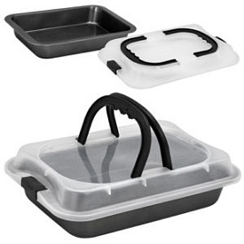 Деко для запікання з кришкою 36.5*24.5*5.5см., MH-4435 - 1 - smarttoys.com.ua