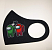 Маска Pitta Print M Among Us Duo Red & Green Knife Black																						 - 1 - smarttoys.com.ua
