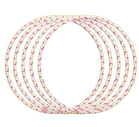 Обруч №2 "Квітонька" 75см, арт 0186, Іграшка дитяча, Бамсик - 1 - smarttoys.com.ua