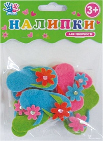 Наклейки для творчості "В'єтнамки", войлок, 12шт/уп - 1 - smarttoys.com.ua